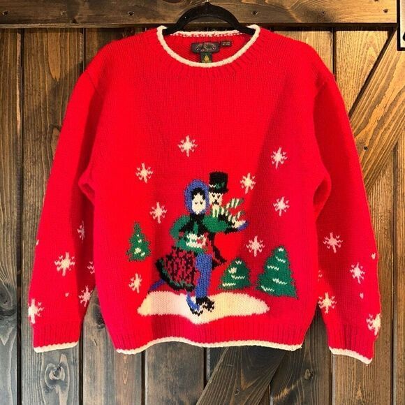 Charter Club Petites Christmas Sweater - Picture 1 of 3